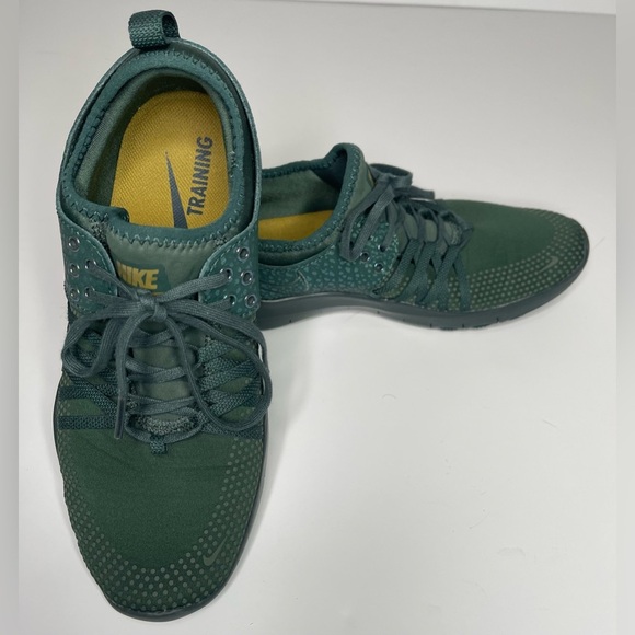 Nike Free Training Cross Fit Athletic Shoes Size 7 Green - Picture 4 of 5